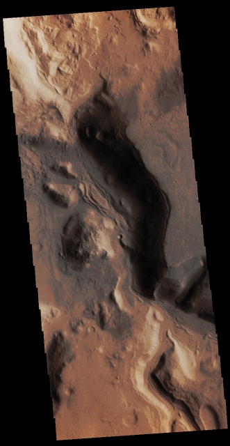 Unnamed Channel in Terra Sabaea