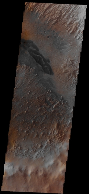 Features of Danielson Crater