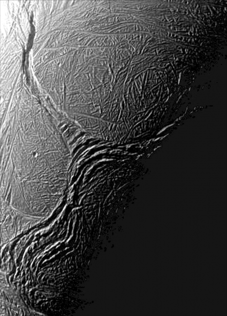 Y-shaped Discontinuities on Enceladus (EDM)