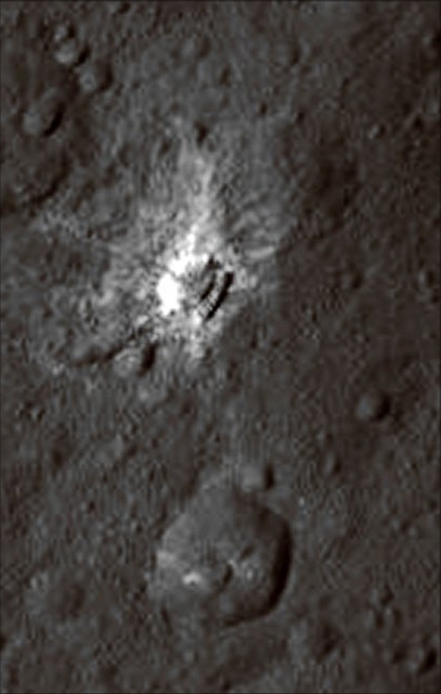 The 'White Splash' on 1-Ceres from atop (EDM n.2)
