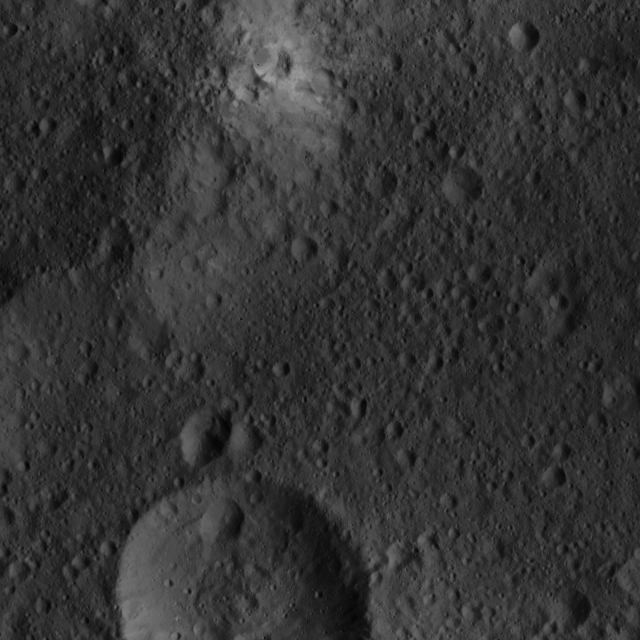 Near the Equator of 1-Ceres (CTX Frame)