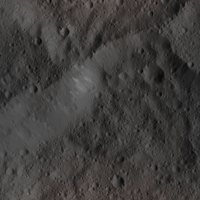Portion of the Northern Rim of Fejokoo Crater (CTX Frame)