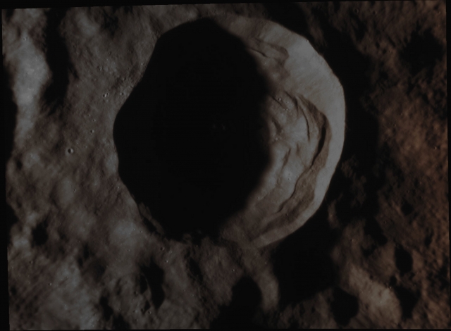 Interesting Unnamed Mercurian Crater