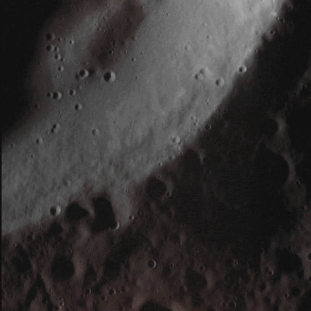 On the Edge of Bechet Crater