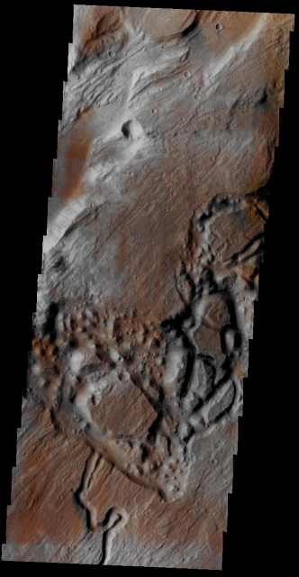 Chaotic Terrain and Tributary Channel